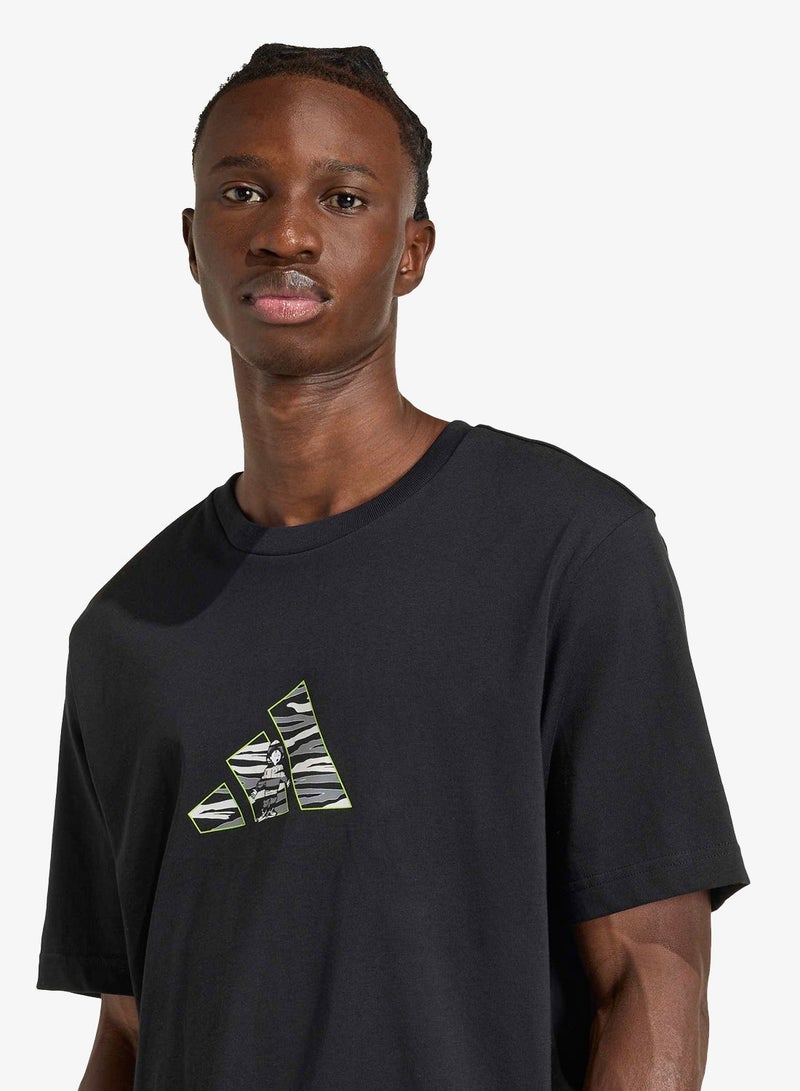 Adidas Camo Explorer Graphic T-Shirt - Image 3